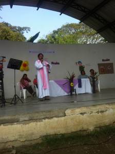 Celebración Eucaristica en el Colegio Educativo Navarro